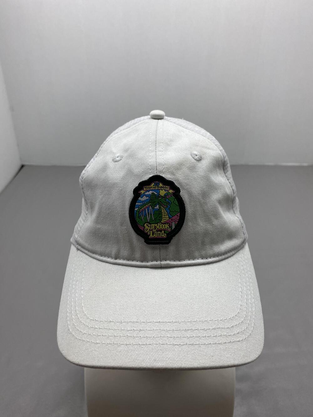 Storybook Land Hat Cap Snap Back One Size White Trucker Mesh Back Adjustable